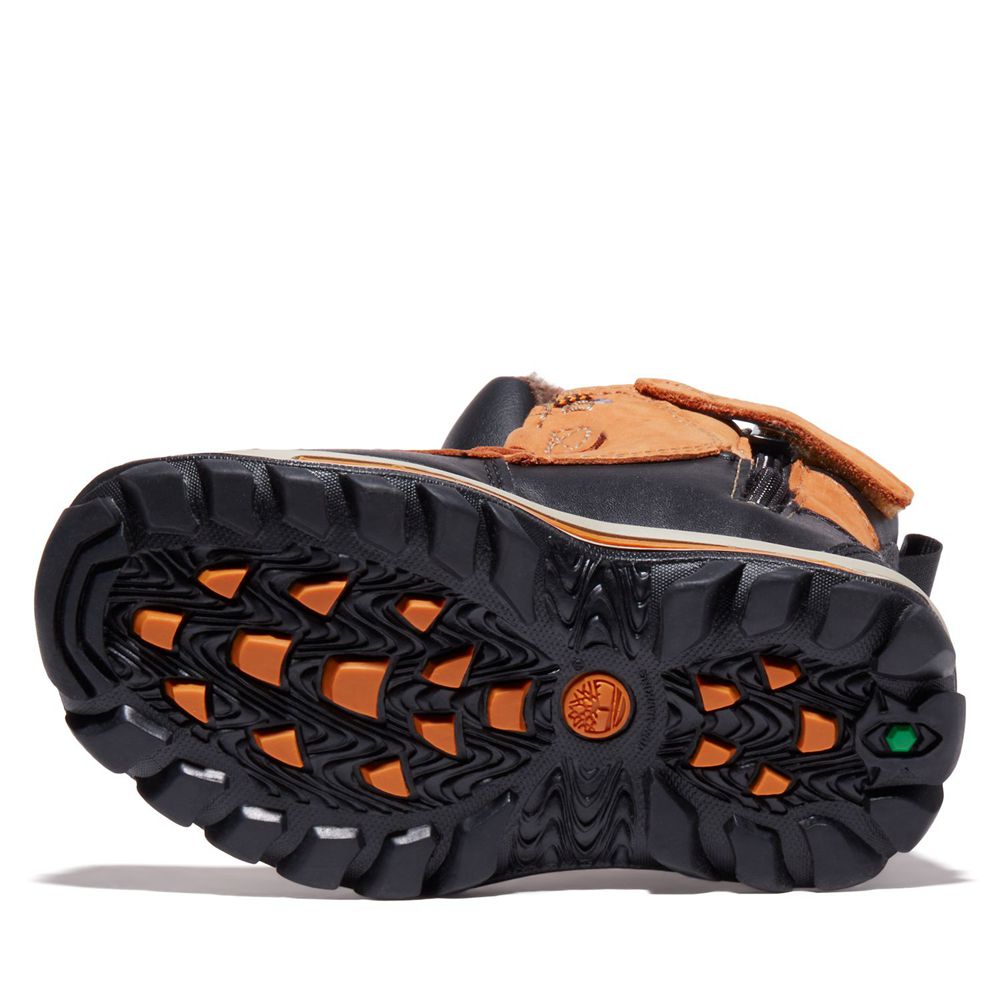 Bocanci De Zapada Timberland Copii Maro/Negrii - Toddler Chillberg Waterproof - Romania - QGFARP327